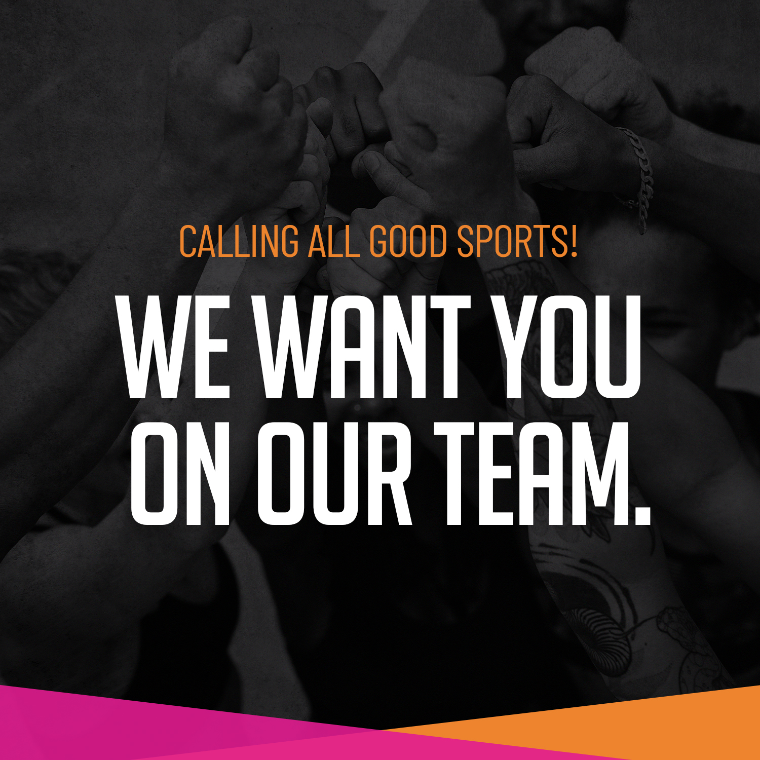 PIAS we want you on our team